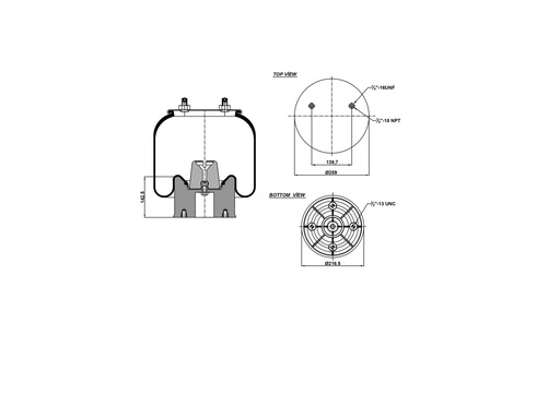 [9233375.P/2] 928755  CPP Air Spring Plastic Piston
