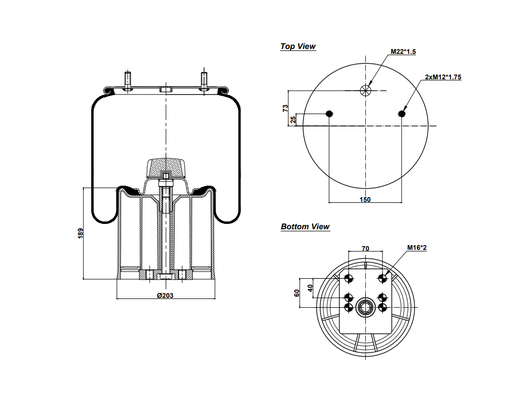 [9233207.01.P/2] 92940-01 CPP COUSSIN D'AIR PISTON PLASTIQUE