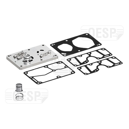 [1708255 00] AIR COMPR. CYLINDER HEAD PLATE KIT