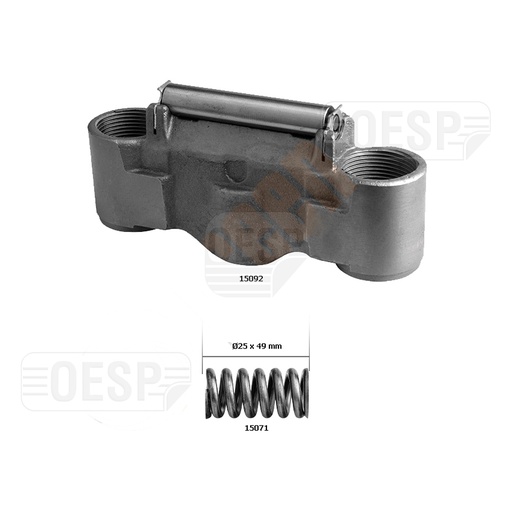 [0422244] CALIPER BRIDGE ASSEMBLY MP2