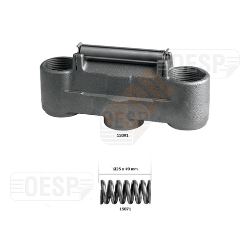 [0422243] CALIPER BRIDGE ASSEMBLY MP1