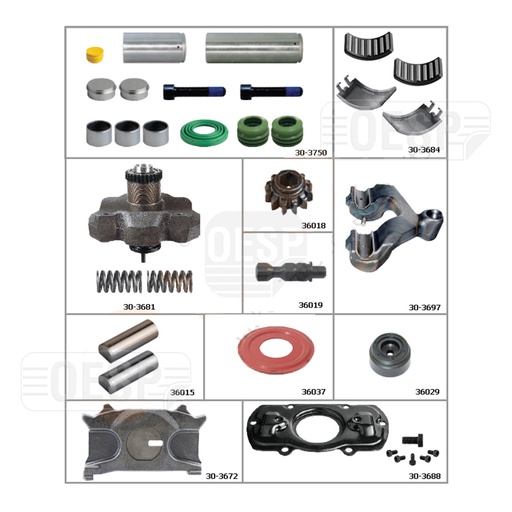 [0423232] AROCS MP4 LEFT CALIPER KIT