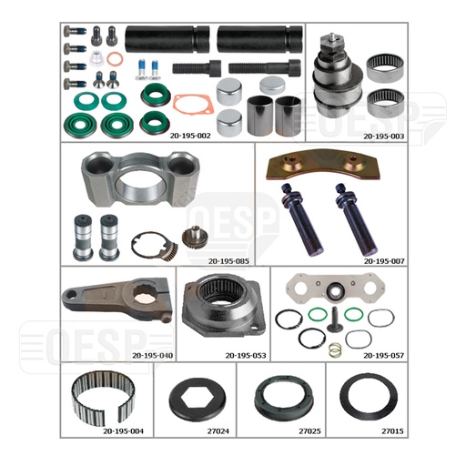 [0422252] MERITOR LEFT CALIPER KIT