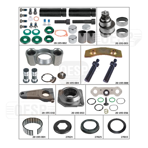 [0422242] MERITOR RIGHT CALIPER KIT