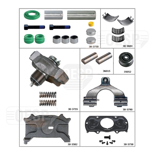 [0423182] SCHMITZ  RIGHT CALIPER KIT