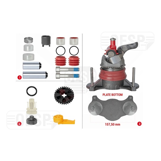 [0428417] SAF ÉTRIER DE FREIN KIT