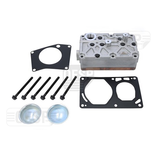[1602650 00] CYLINDER HEAD, COMPRESSOR, COMPLETE REPLACES MERCEDES-BENZ 001 130 9615