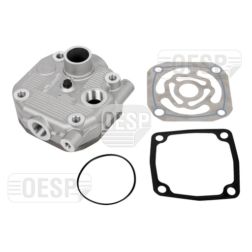 [1700250 00] CYLINDER HEAD WITH PLATE KIT, COMPRESSOR
