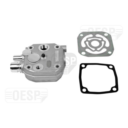[1700550 00] CYLINDER HEAD WITH PLATE KIT, COMPRESSOR