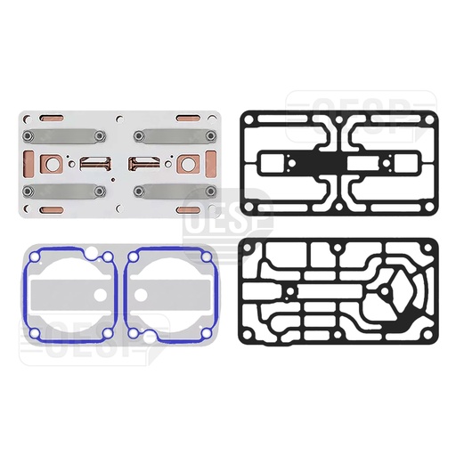 [2500155 00] KIT DE PLAQUE, COMPRESSEUR