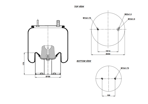 [9233247.05/2] 924157-05  C Air Spring Steel Piston