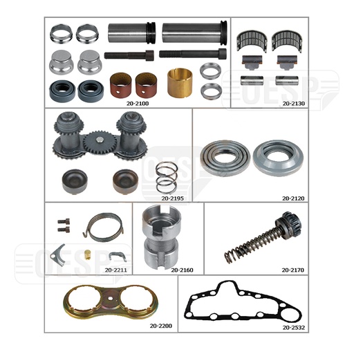 [0422191] MAN IZQUIERDO KIT DE REPARACIÓN ANTIGUO MODELO