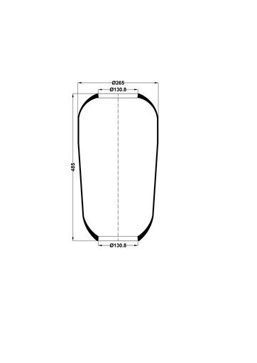 [9213454/2] 92245 N Roll Air Spring