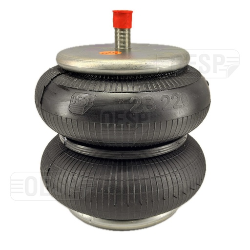 [9243107/2] 2B 220-215 Double Convulated Air Spring  (M20x1.5 / M12x1.5-6H)